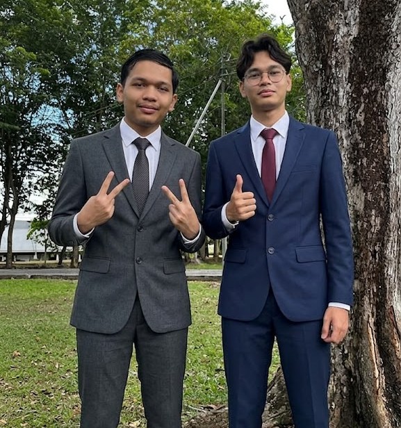 Group 3 Team Members in Suits